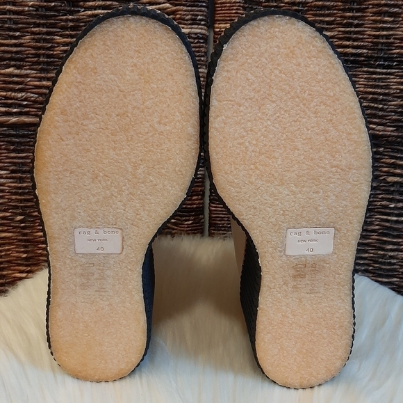 NIB Rag & Bone Sloane Wedge Chelsea Boots Suede Leather Paloma  Cream 10 NEW - Picture 5 of 7